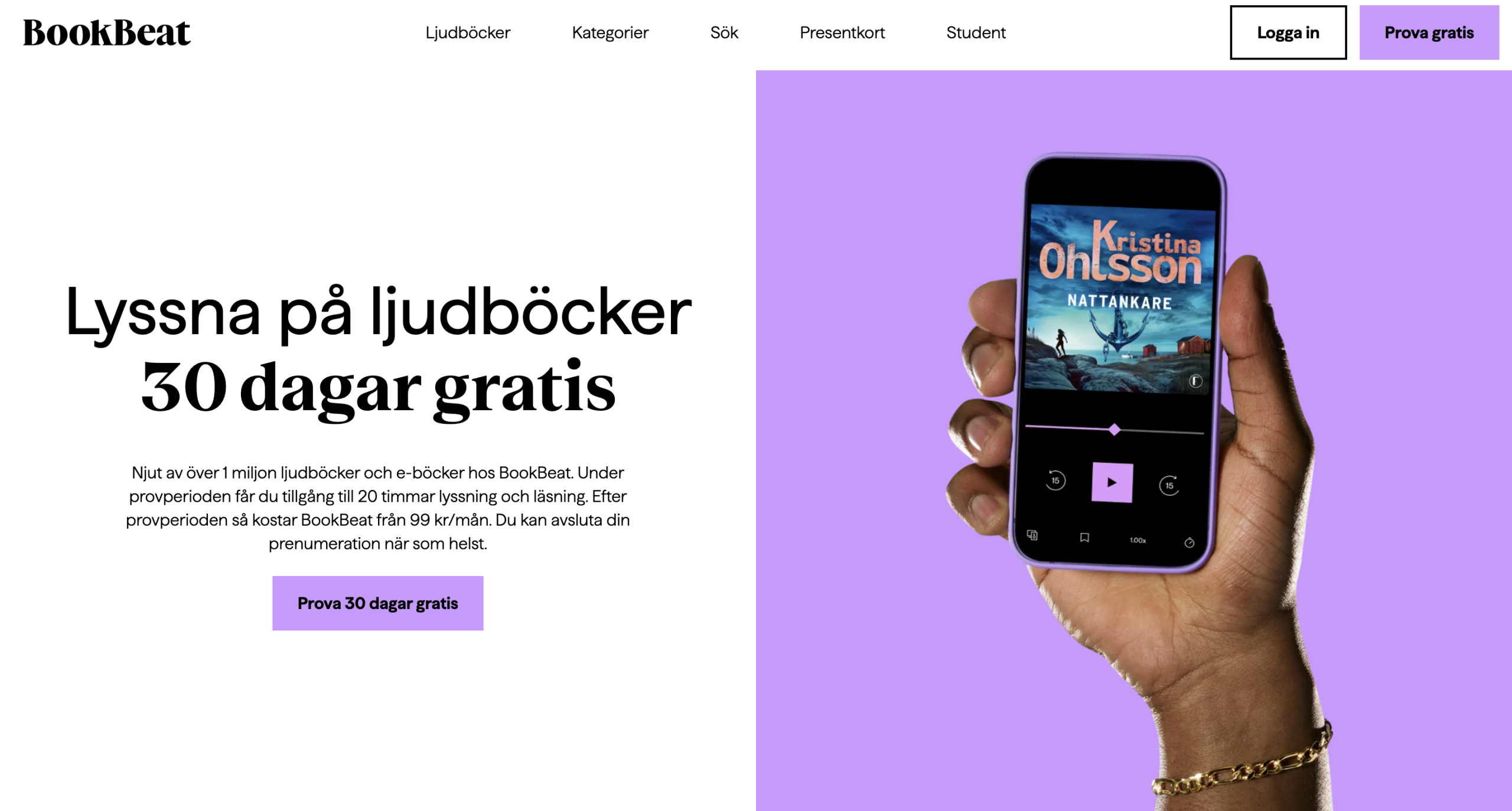Bookbeat Rabattkod
