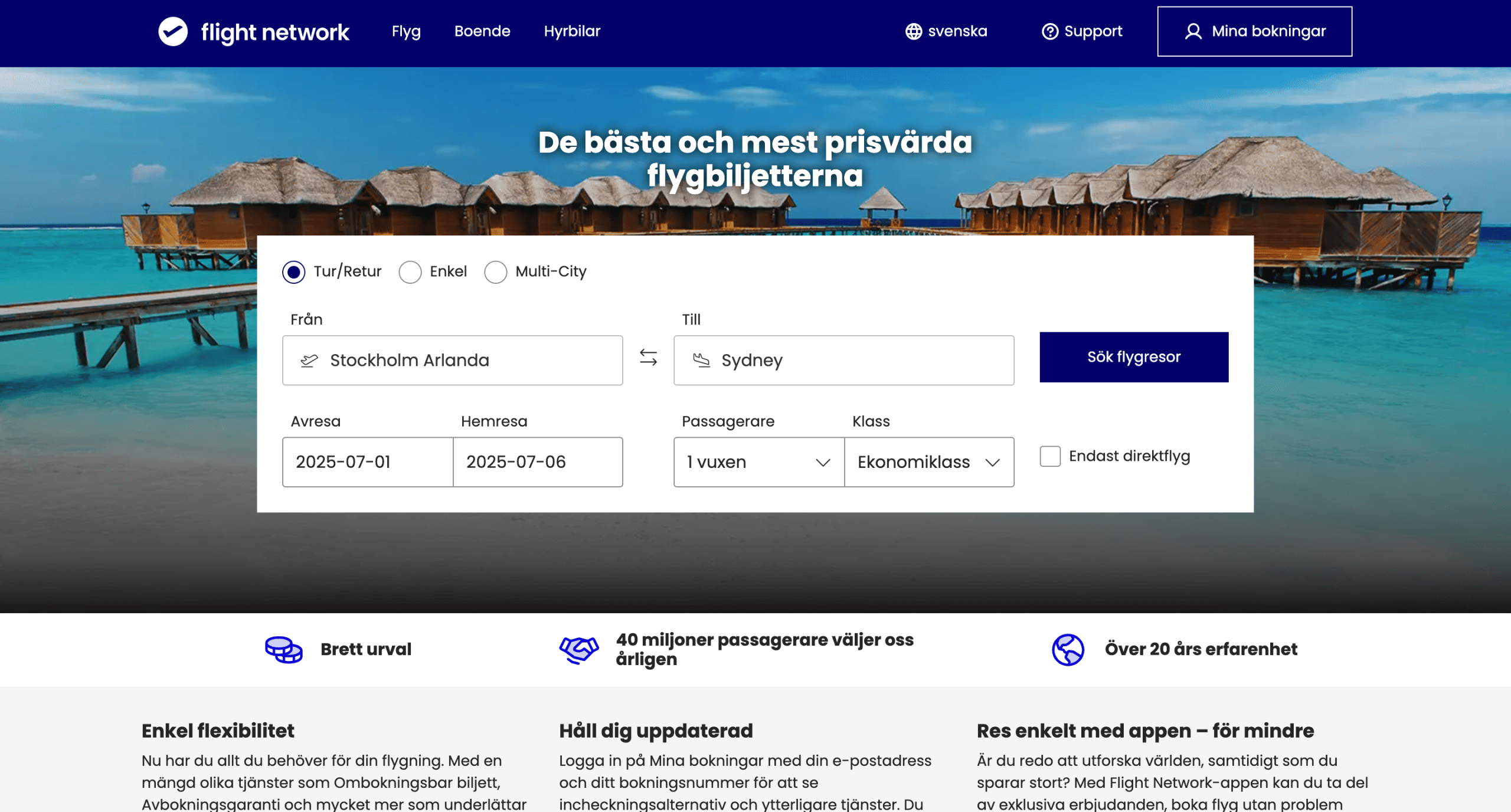 Flight Network Rabattkod