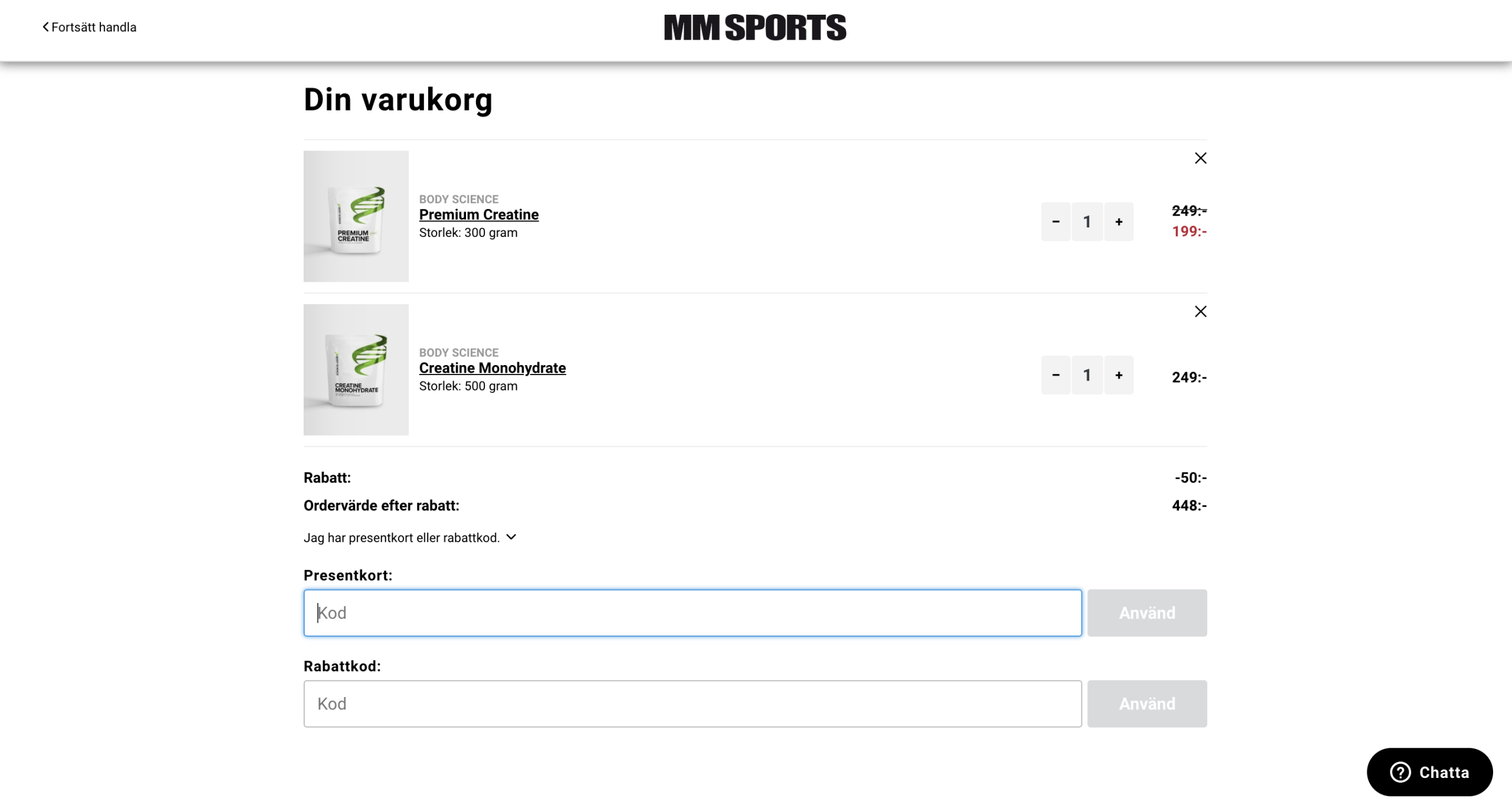 MM Sports Rabattkod