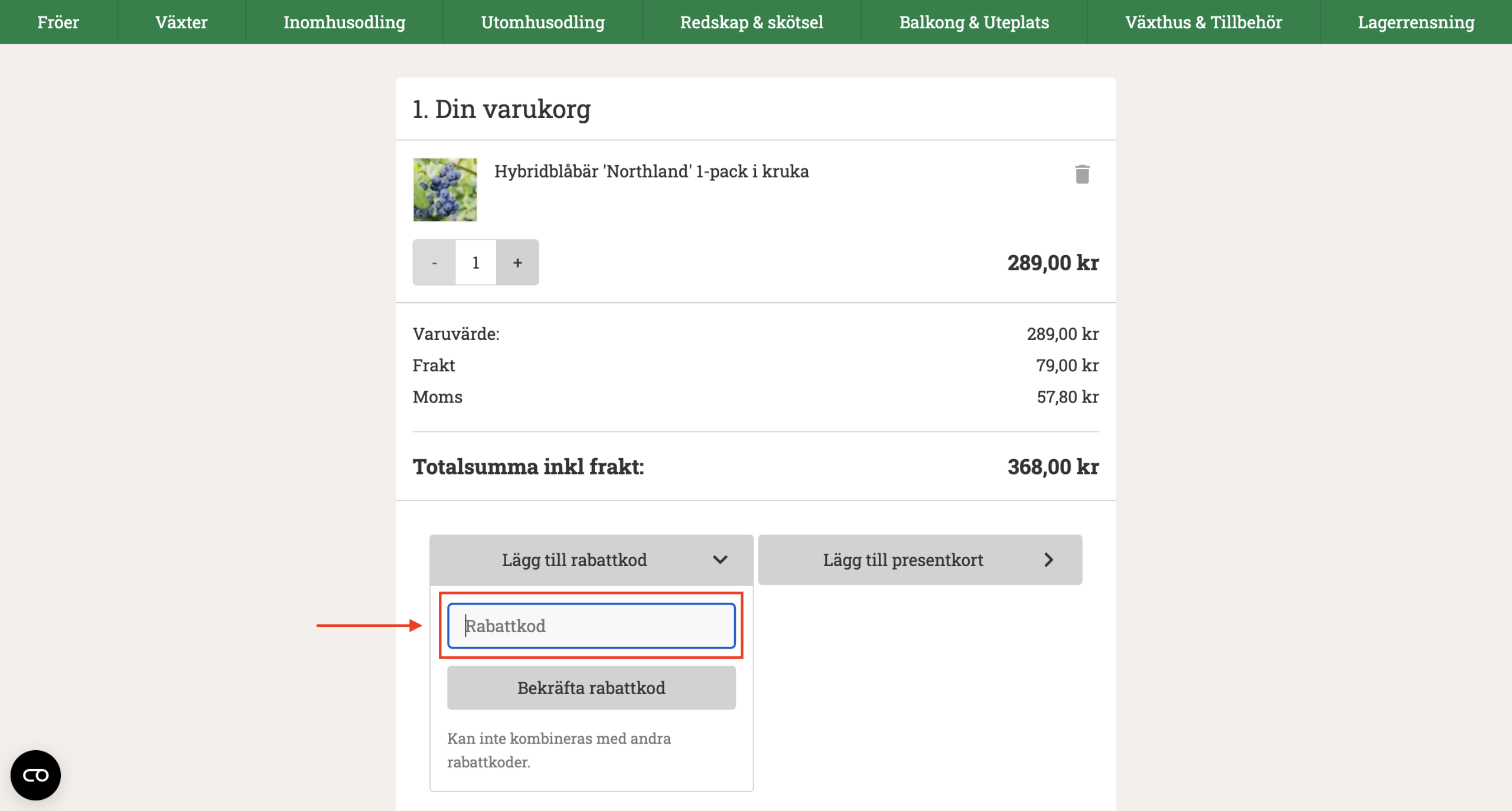 Odla.nu Rabattkod
