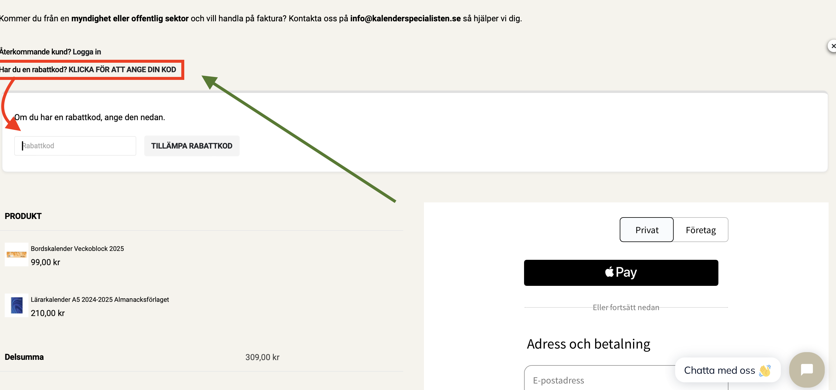 Kalenderspecialisten Rabattkod