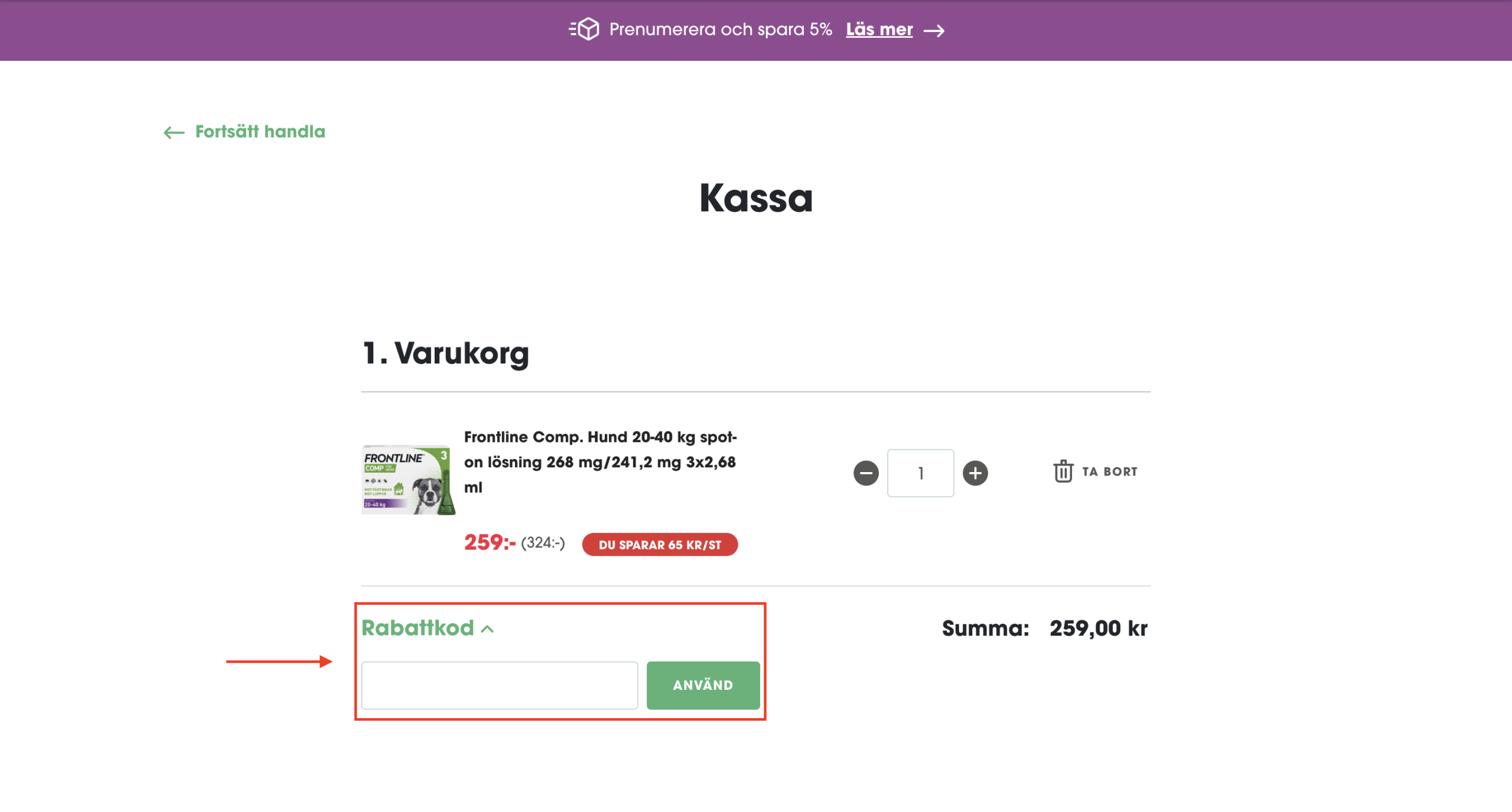 VetApotek Rabattkod