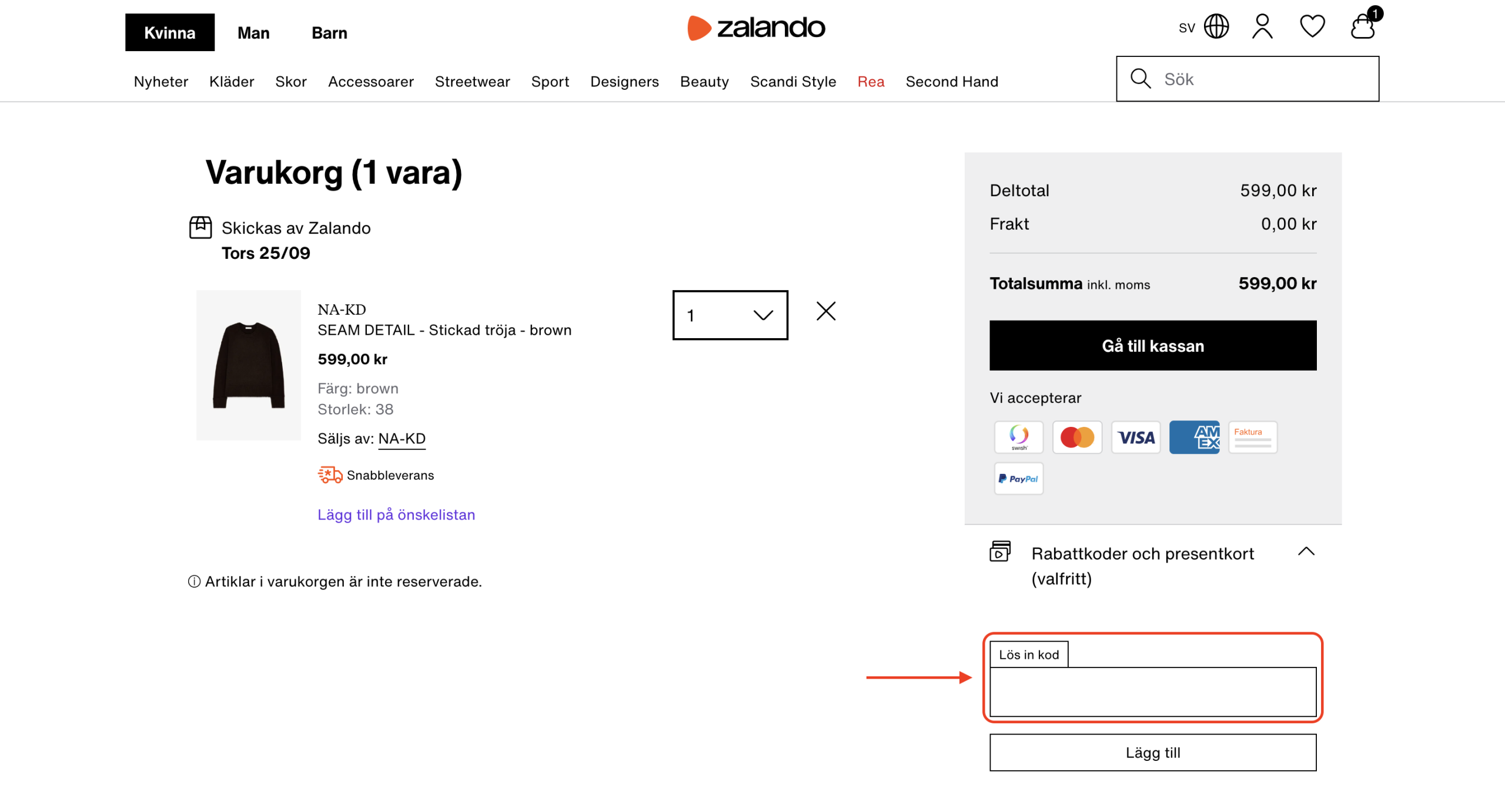 Zalando Rabattkod